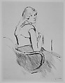 En Déshabillé, Mary Cassatt (American, Pittsburgh, Pennsylvania 1844–1926 Le Mesnil-Théribus, Oise), Drypoint; only state