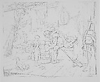 Washington Irving's Illustrations for the Legend of Rip Van Winkle, Designed and Etched by F.O.C. Darley, Felix Octavius Carr Darley (American, Philadelphia, Pennsylvania 1822–1888 Claymont, Delaware), Lithographs (called etching on stone)