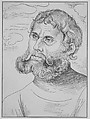 Luther as 'Junker Jorg', Lucas Cranach the Elder (German, Kronach 1472–1553 Weimar), Woodcut