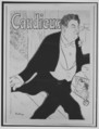 Caudieux, Henri de Toulouse-Lautrec French, Lithograph printed in four colors; machine wove paper