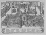 Le vray pourtraict de l'assemblee des Estats tenuz en la ville de Bloys au moys de Decembre, l'an mil cinq cens soixante & seize, Anonymous, French, 16th century  French, Woodcut