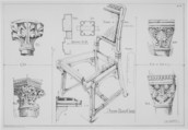 Gothic Forms Applied to Furniture, Metal Work and Decoration for Domestic Purposes, Bruce J. Talbert  British, Scottish, Illustrations: photolithographs, lithographs