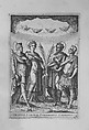 Saint Cecilia. Vita et matyrium S. et gloriosae...Rome, ca. 1590, Bernardino Passeri (Italian, active Rome, ca. 1577–85), Saint Cecilia. Vita et matyrium...: Etching; Oratio Fulvii Fulvii...: Woodcut