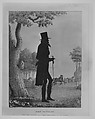 Silhouette Portrait of John Randolph, William Henry Brown  American, Lithograph with tint stone