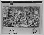 Fourbisseur (Swordmaking) (plate VII, Fourbisseur section, Encyclopédie, or Recueil de Planches sur les Sciences, les Arts Mechaniques..., vol. IV), J. R. Lucotte  French, Etching and engraving