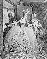 Les Adieux, from Le Monument du Costume, Written by Restif de La Bretonne (1734–1806), Etching and engraving