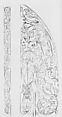 New Modelbüch (Page 6v), Andreas Bretschneider (German, Dresden ca. 1578–ca. 1640 Leipzig), Etching (counterproof)