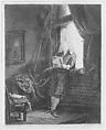 Jan Six, Rembrandt (Rembrandt van Rijn) (Dutch, Leiden 1606–1669 Amsterdam), Etching, drypoint, burin; fifth of five states