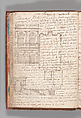 Notebook with Views of the Excavations at Herculaneum and of Other Italian Cities, Jérôme Charles Bellicard (French, Paris 1726–1786 Paris), Notebook of 55 pages on 29 leaves. Last leaf is hinged onto blank leaf. Two leaves are numbered 36 bis and 37 bis (in addition to pages 36, 37). Four leaves are missing between pages 1 and 2; one leaf is missing between pages 7 and 8; two leaves are missing between pages 23 and 24; two leaves are missing between pages 39 and 40; two leaves are missing between pages 51 and 52. Late-eighteenth-century or early-nineteenth-century sprinkled leather binding with marbleized endpapers.