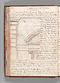 Notebook with Views of the Excavations at Herculaneum and of Other Italian Cities, Jérôme Charles Bellicard (French, Paris 1726–1786 Paris), Notebook of 55 pages on 29 leaves. Last leaf is hinged onto blank leaf. Two leaves are numbered 36 bis and 37 bis (in addition to pages 36, 37). Four leaves are missing between pages 1 and 2; one leaf is missing between pages 7 and 8; two leaves are missing between pages 23 and 24; two leaves are missing between pages 39 and 40; two leaves are missing between pages 51 and 52. Late-eighteenth-century or early-nineteenth-century sprinkled leather binding with marbleized endpapers.