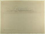 Mrs. Avery Coonley Kindergarten, perspective view, Frank Lloyd Wright  American, Architectural drawing