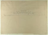 Mrs. Avery Coonley Kindergarten, elevation, Frank Lloyd Wright  American, Architectural drawing