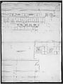 St. Peter's, drum, exterior, elevation (recto) St. Peter's, tribune, entablature, section and details (verso), Drawn by Anonymous, French, 16th century, Pen and dark brown ink, black chalk, and incised lines