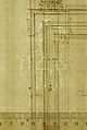 San Lorenzo, New Sacristy, window, plan; elevation (recto) San Lorenzo, New Sacristy, window, plan; elevation (verso), Drawn by Anonymous, French, 16th century, Dark brown ink, black chalk, and incised lines