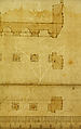Palazzo Farnese, plan, ground floor (recto) blank (verso), Drawn by Anonymous, French, 16th century, Dark brown ink, black chalk, and incised lines
