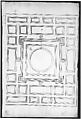Unidentified, ceiling plan (recto) Palazzo Farnese, ceiling plan (verso), Drawn by Anonymous, French, 16th century, Dark brown ink, black chalk, and incised lines