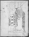 Arch of Camigliano, cornice, elevation in profile, ornamental detailing (recto) Unidentified, Doric capital; Arch of Camigliano, cornice, profile, sketch (verso), Drawn by Anonymous, French, 16th century, Dark brown ink, black chalk, and incised lines