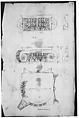 Temple of Portonus, capital, elevations and plan (recto) Unidentified, capital, elevation (verso), Drawn by Anonymous, French, 16th century, Dark brown ink, black chalk, and incised lines