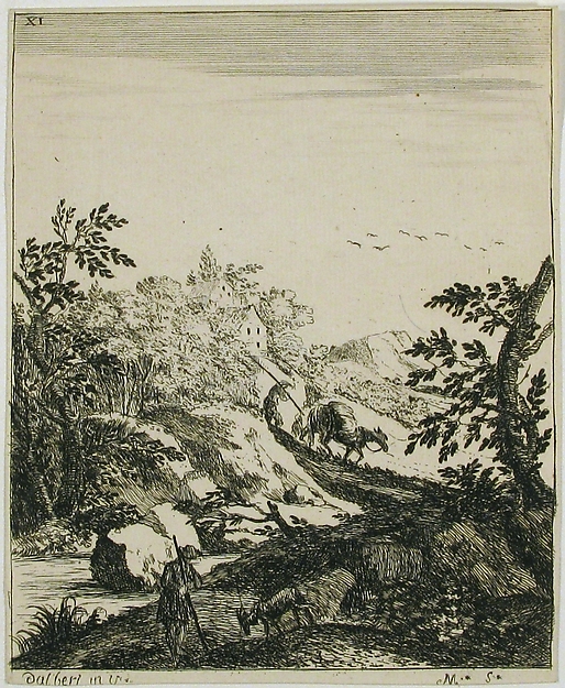 Landscape with a Goatherd and a Drover