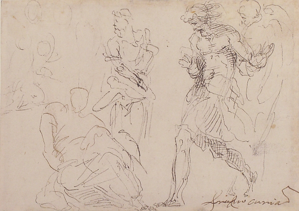 Standing and Seated Figures