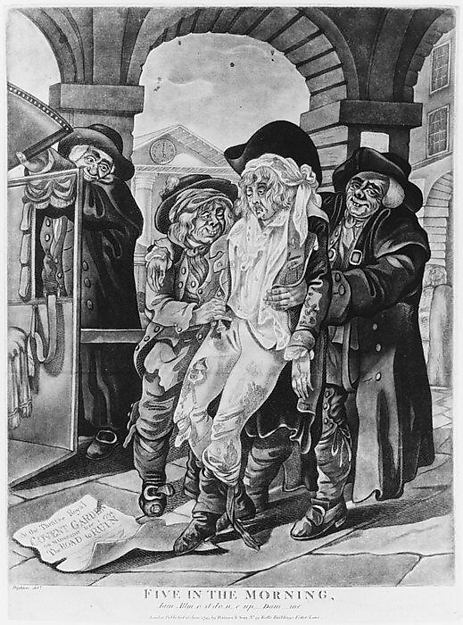 Five in the Morning by Robert Dighton the Elder, The Metropolitan Museum of Art