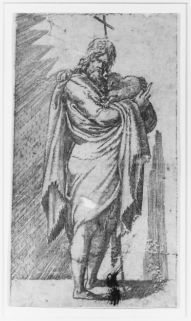 St. John the Baptist by Battista Angolo del Moro