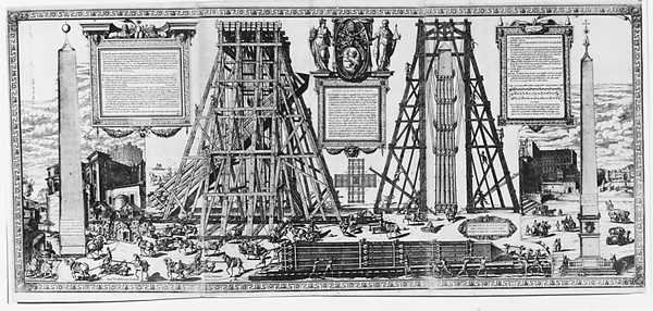 Moving the Vatican Obelisk