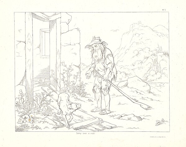 Washington Irving's Illustrations for the Legend of Rip Van Winkle, Designed and Etched by F.O.C. Darley by Felix Octavius Carr Darley, The Metropolitan Museum of Art