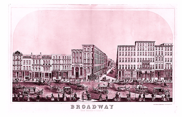 Broadway, New York from Warren to Reade Street