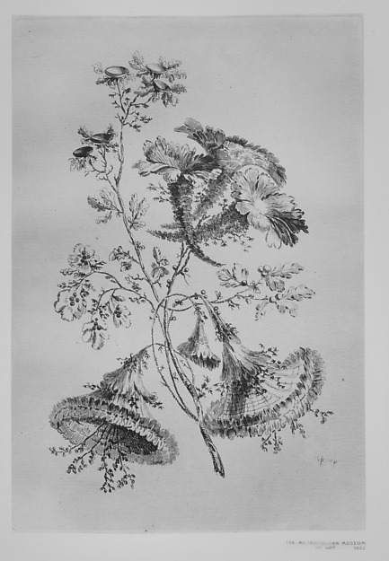 Plate, from "Fleures Baroques"
