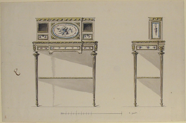 Design for a Lady's Writing Desk