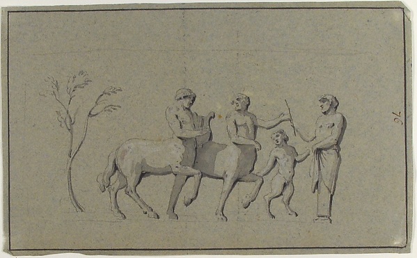 Drawing of Group of Centaurs