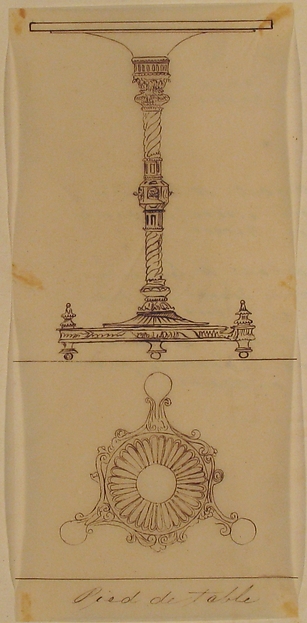 Designs for a Table and a Table Base