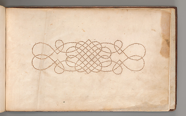 Micrographic Design in the Shape of a Knot by Anonymous, The Metropolitan Museum of Art