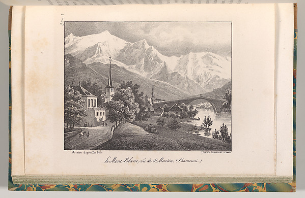 Voyages dans les Alpes. Partie pittoresque... by Horace Bénédicte de Saussure, The Metropolitan Museum of Art