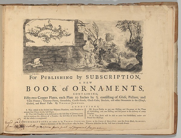A New Book of Ornaments by Thomas Johnson, The Metropolitan Museum of Art
