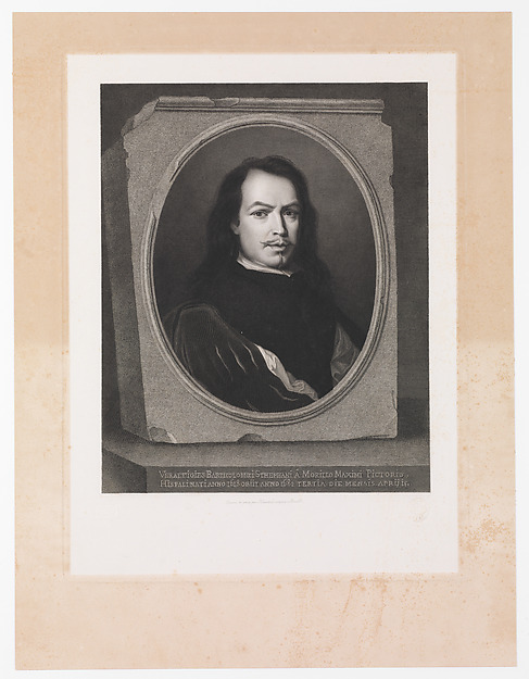 Auguste Blanchard fils aîné, Murillo, after a self portrait by the artist