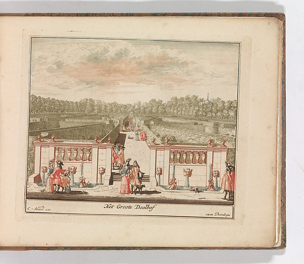 'Het Groote Doolhof', in: Tooneel Der Voornaamste Nederlands Huizen, En Lust Hoven, Naar T Leven Afgebeeld