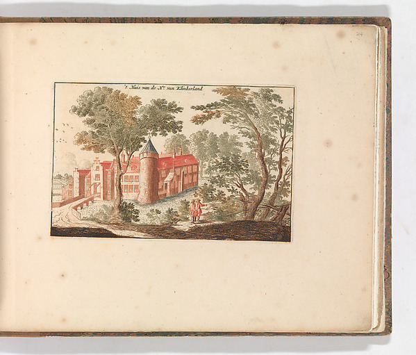 ' 't Huis van de Hr van Klinkerland', in: Tooneel Der Voornaamste Nederlands Huizen, En Lust Hoven, Naar T Leven Afgebeeld
