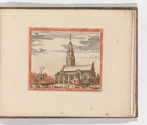 'D' Zuyderkerck', in: Tooneel Der Voornaamste Nederlands Huizen, En Lust Hoven, Naar T Leven Afgebeeld
