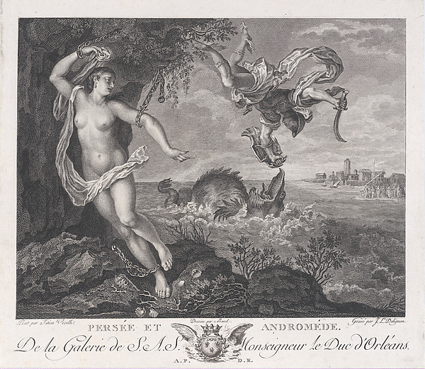 Perseus and Andromeda by Jean-Louis Delignon, The Metropolitan Museum of Art
