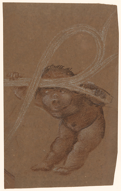 Putto Study, for the Lid of the Graham Family Piano