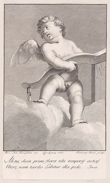 Putto with a yoke
