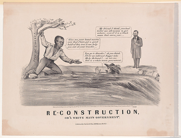 Re-Construction, or "A White Man's Govenment"