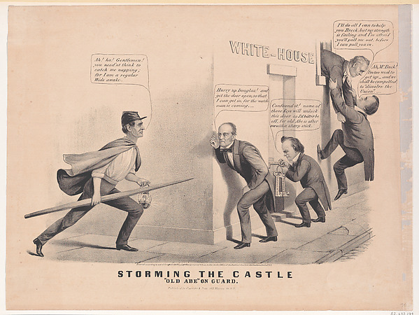 Storming the Castle – "Old "Abe" on Guard