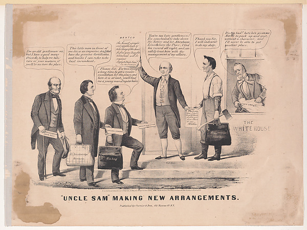 "Uncle Sam" Making New Arrangements