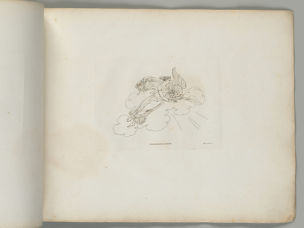 Hebe with Jove's Eagle (from Sketches in Outline)