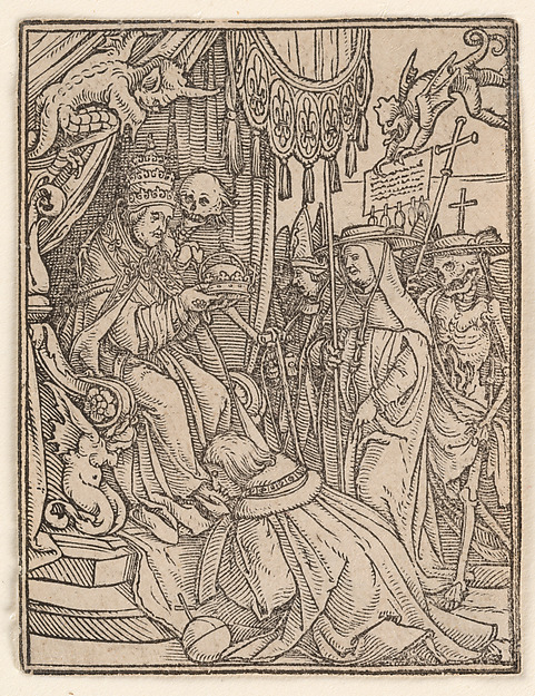 The Pope, from The Dance of Death