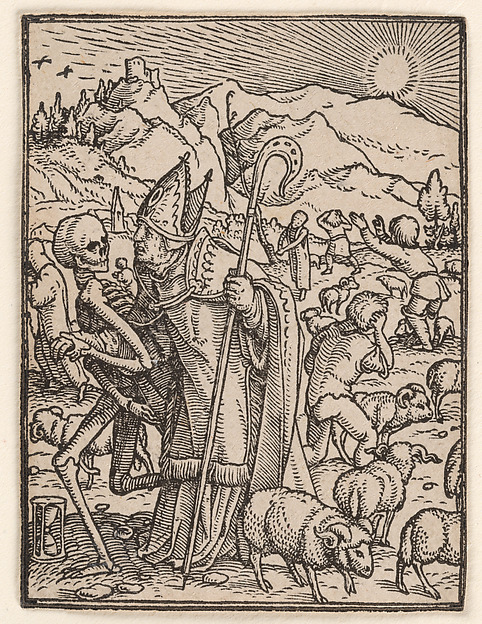 The Bishop, from the Dance of Death