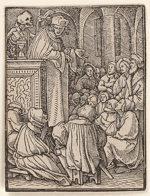 The Clergyman, from The Dance of Death